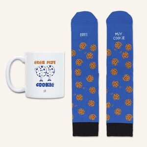 Kit Mug + Chaussettes "Tu es très cookie"