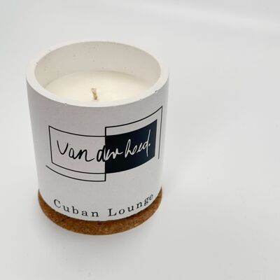 Cuban Lounge - scented candle, 100% handmade