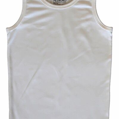 3221-04 | Girls tank top - natural white