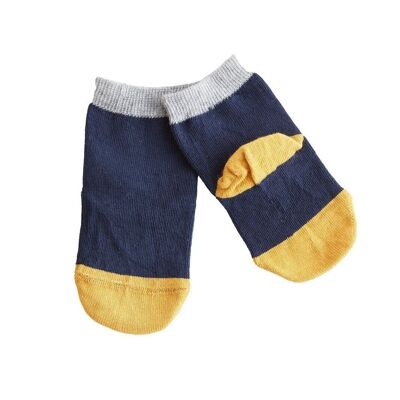 3307 | Chaussettes Enfant - Bleu Foncé (Pack de 6)