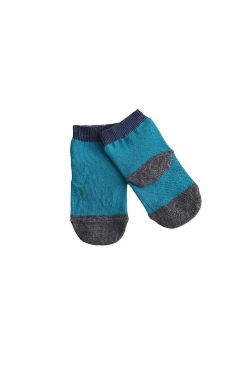 3309 | Kindersocken - Petrol (6er Pack)