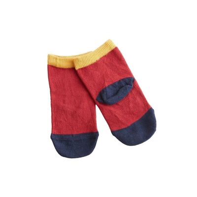 3311 | Children's socks - cherry red (pack of 6)