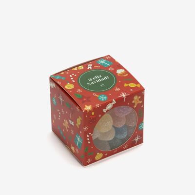 „Frohe Weihnachten“-Süßigkeitenbox