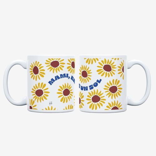 Taza "Mami eres un sol"