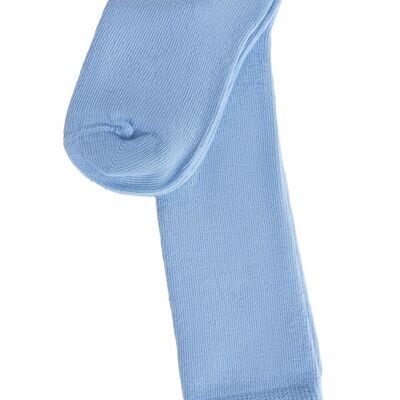 3402 | Calcetines hasta la rodilla para niños - Azul claro (Pack de 6)