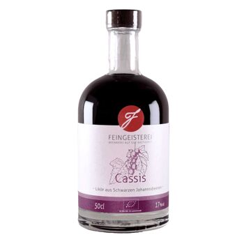 Liqueur de cassis à base de cassis (bio) - 50cl 1