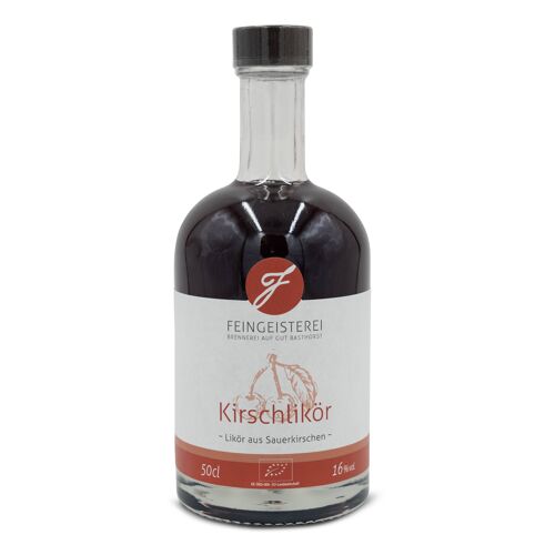 Kirschlikör (BIO) aus Sauerkirschen - 50cl