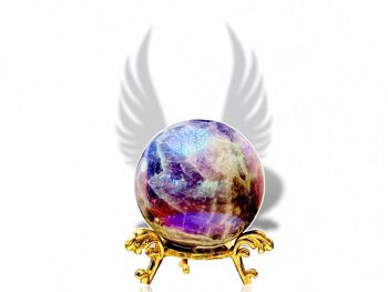 Incroyable sphere amethyste aura angel 2