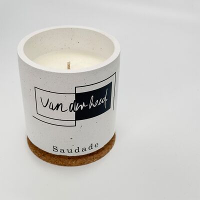 Saudade - scented candle, 100% handmade