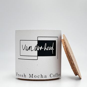 Fresh Mocha Coffee - bougie parfumée, 100% faite à la main 3