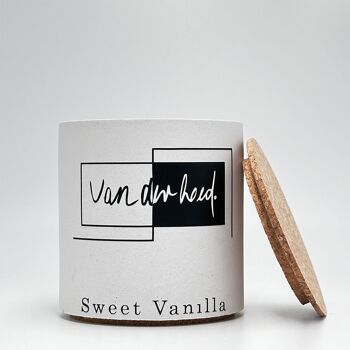Sweet Vanilla - bougie parfumée, 100% artisanale 3