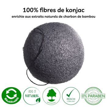 Eponge Konjac 100% Naturelle Visage - En Boite | Plusieurs Modèles au Choix 18