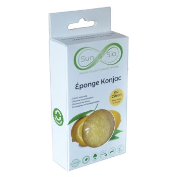 Eponge Konjac 100% Naturelle Visage - En Boite | Plusieurs Modèles au Choix 33