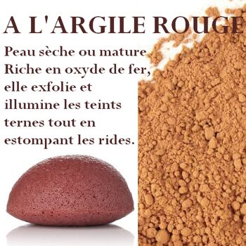 Eponge Konjac 100% Naturelle Visage - En Boite | Plusieurs Modèles au Choix 36