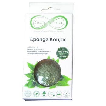 Eponge Konjac 100% Naturelle Visage - En Boite | Plusieurs Modèles au Choix 44