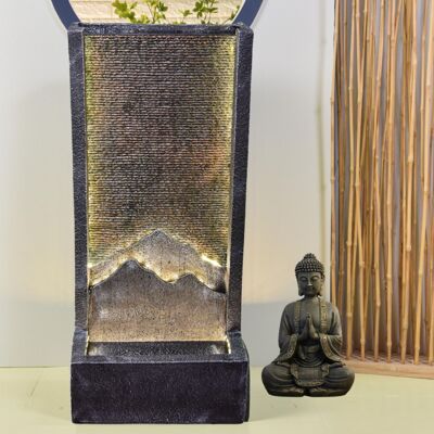 Fuente Grande XL Alpes con Estatua de Buda