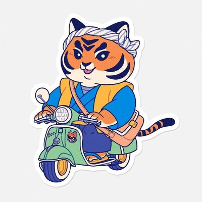 "Brioche - Vespa" - Vinyl sticker