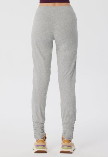 4415G | Pantalon de yoga stretch femme - gris clair 2