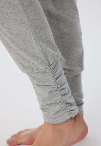 4415G | Pantalon de yoga stretch femme - gris clair 5