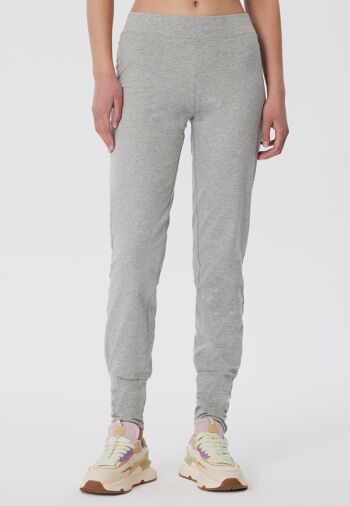 4415G | Pantalon de yoga stretch femme - gris clair 8