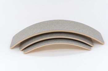 Balance Board avec un fond en feutre gris, taille M 8