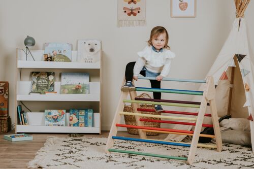 Triangle Climber with Ramp, Rainbow