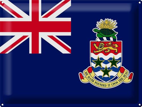 Blechschild Flagge Cayman Islands 40x30cm Cayman Islands