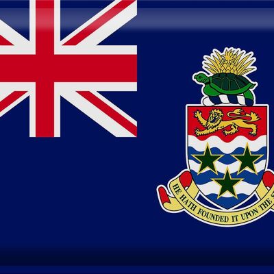 Blechschild Flagge Cayman Islands 40x30cm Cayman Islands