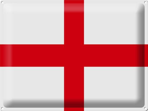 Blechschild Flagge England 40x30cm Flag of England