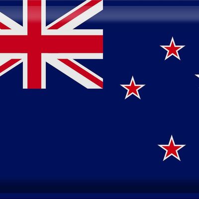 Blechschild Flagge Neuseeland 40x30cm Flag of New Zealand