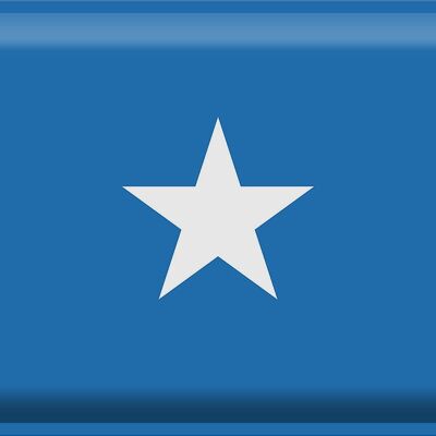 Cartel de chapa Bandera de Somalia 40x30cm Bandera de Somalia