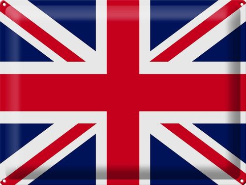 Blechschild Flagge Union Jack 40x30cm Flag United Kingdom