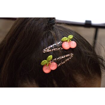 Barrettes Cherries - Cerises - Nouveauté ! 8