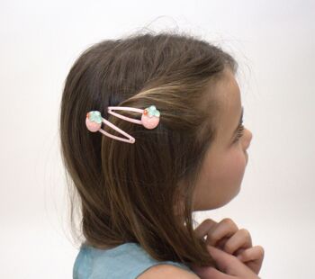 Barrettes Strawberries - Jolies fraises - Nouveauté ! 7