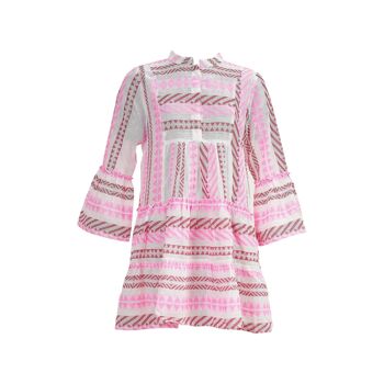 Robe de plage trapèze au design bohème pour femme 2