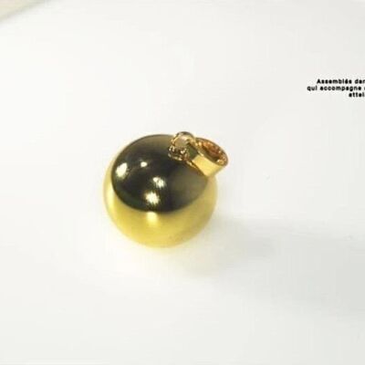 Smooth gold ball - 22mm