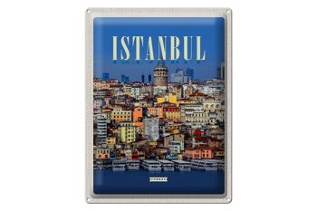 Panneau de voyage en étain, 30x40cm, Istanbul, turquie, Guide de la ville, cadeau 1