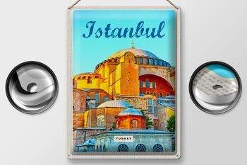 Panneau de voyage en étain, 30x40cm, Istanbul, turquie, photo, cadeau de vacances 2