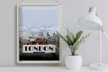 Affiche Photo de voyage en signe d'étain, 30x40cm, londres, royaume-uni 3