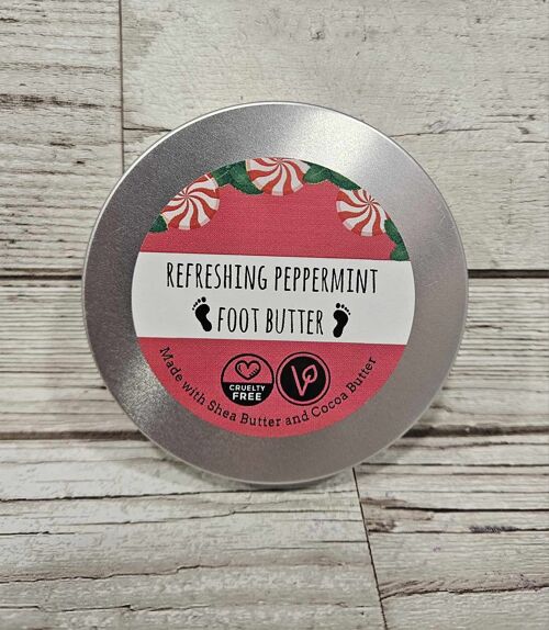 Refreshing Peppermint Foot Butter