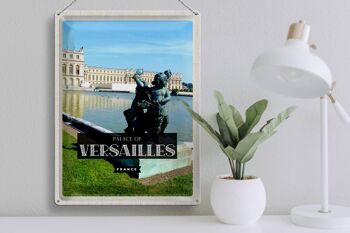 Plaque en tôle Voyage 30x40cm Château de Versailles France Tourisme 3