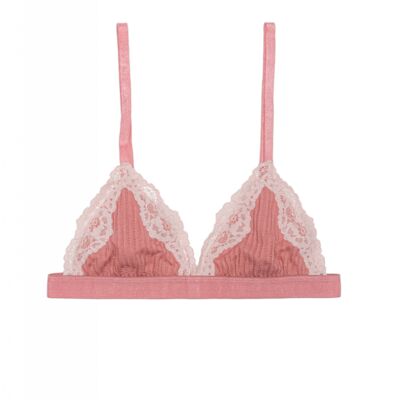 Antonia Triangle Bra__Raspberry