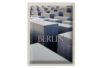 Panneau en étain voyage 30x40cm, mémorial de guerre de Berlin DE 1