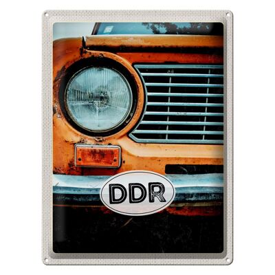 Blechschild Reise 30x40cm DDR Auto Nostalgie