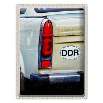 Metal sign travel 30x40cm DDR license plate symbol