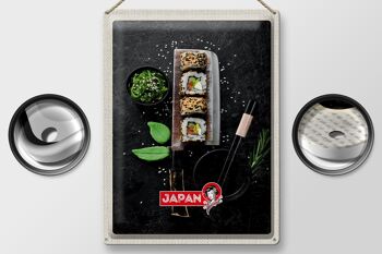 Baguettes de voyage en étain, 30x40cm, japon, asie, Sushi, poisson, nourriture 2