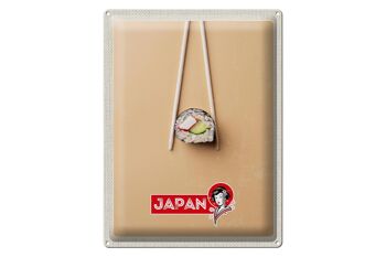 Baguettes de voyage en étain, 30x40cm, japon, asie, Sushi, poisson, concombre 1