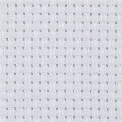 Aida-Stickleinwand – 3,5 oder 4,3 Punkte/cm (nach Wahl) – Weiß – 50 x 50 cm