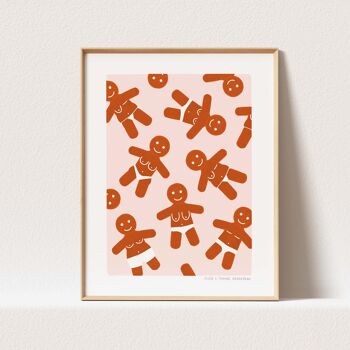 Affiche "GINGER BREAST" - A3 1