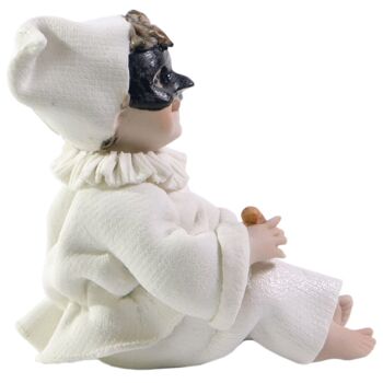 Figurine en porcelaine Pulcinella 4